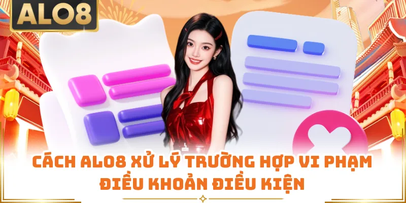 Cách ALO8 xử lý trường hợp vi phạm điều khoản điều kiện