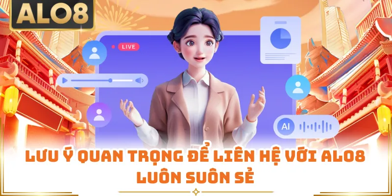 Lưu ý quan trọng để liên hệ với ALO8 luôn suôn sẻ