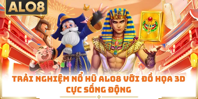 Trải nghiệm nổ hũ ALO8 với đồ họa 3D cực sống động